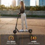 Caroma Kids Electric Scooter with Adjustable Speeds