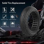 Cooryda 10x2.125 Solid Rubber Scooter Tire Pair