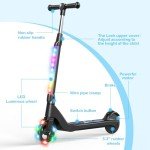 TST Kids Electric Scooter with Adjustable Height