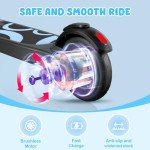 TST Kids Electric Scooter with Adjustable Height