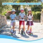 TST Kids Electric Scooter with Adjustable Height