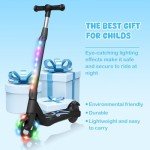 TST Kids Electric Scooter with Adjustable Height
