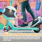 LIEAGLE Kids Electric Scooter with RGB Lights