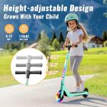 LIEAGLE Kids Electric Scooter with RGB Lights