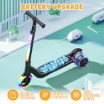 Kids Electric Scooter - 6 Mph Speed, Adjustable