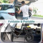NAVIC T1 Foldable Electric Scooter with Seat