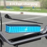 Jasion JS2 Electric Scooter for Adults, 500W Motor