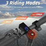 Riuiio 19MPH Folding Electric Scooter for Adults