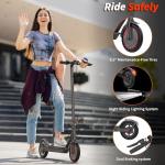 Riuiio 19MPH Folding Electric Scooter for Adults