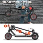Riuiio 19MPH Folding Electric Scooter for Adults