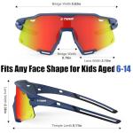 X-TIGER Kids Polarized UV400 Sports Sunglasses