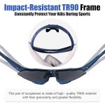 X-TIGER Kids Polarized UV400 Sports Sunglasses