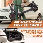 Qlaway 8.5" Electric Scooter - 19 MPH, 22 Miles Range