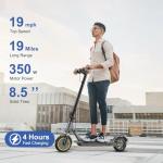 NAVIC T3 Electric Scooter for Adults - 19MPH Speed