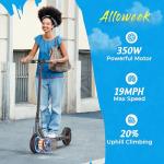 Alloweek 350W Folding Electric Scooter for Adults