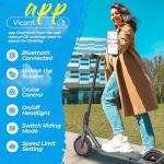 Alloweek 350W Folding Electric Scooter for Adults