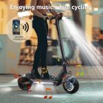 CUNFON 1200W Adult Electric Scooter, 50 Km Range