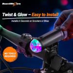 LED Disco Scooter Lights - Perfect Accessories for Night Riding