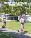 FanttikRide C9 Pro Electric Scooter for Kids 8-12, Adjustable Handlebar Height for Riders 3.9-5.2 ft, 132 lbs, Up to 40 min Continuous Time, 5 Miles Range, 3 Speed Mode 5/8/10 MPH, Black
