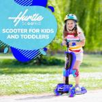 Hurtle 3-Wheel Kids Scooter with Flip Seat