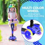 Hurtle 3-Wheel Kids Scooter with Flip Seat