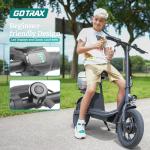 Gotrax A5 Electric Scooter with Seat - White