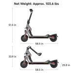 Segway SuperScooter GT1P: 3000W Power, 37.3 MPH Speed