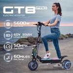 ONECNA 5600W Electric Scooter - 50 MPH, 60 Miles Range