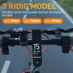 ELEVIO 500W Adult Electric Scooter, 19MPH Speed