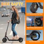 ELEVIO 500W Adult Electric Scooter, 19MPH Speed