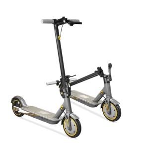 Adult Electric Scooter with 18.7-Mile Range, Yellow