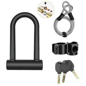 Heavy Duty U Lock for Electric Scooters