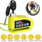 Anti-Theft Disc Brake Lock with Alarm