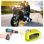 Anti-Theft Disc Brake Lock with Alarm