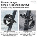 ROCKBROS Electric Scooter Lock with Steel Cable
