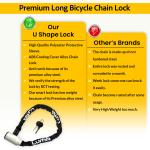 LUMA Enduro 5 Heavy Duty Bike Lock - Blue