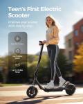 Foldable Electric Scooter for Adults with App & Shock Absorption