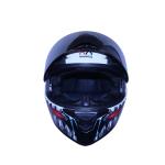 White Full Face Motorcycle Helmet with Visor