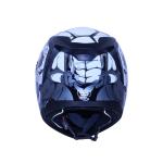 White Full Face Motorcycle Helmet with Visor