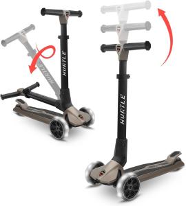 Hurtle 3-Wheel Foldable Scooter for Kids