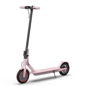 Roinside 350W Electric Scooter - 19 MPH, Foldable Pink