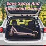 Roinside 350W Electric Scooter - 19 MPH, Foldable Pink