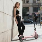 Roinside 350W Electric Scooter - 19 MPH, Foldable Pink