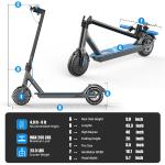 350W Electric Scooter for Adults - 21 Mile Range