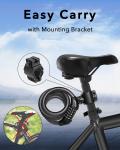 5-Digit Resettable Lock for Bikes and Scooters