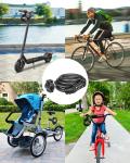5-Digit Resettable Lock for Bikes and Scooters