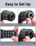 5-Digit Resettable Lock for Bikes and Scooters