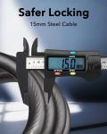 5-Digit Resettable Lock for Bikes and Scooters