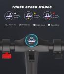 MEGAWHEELS Electric Scooter: 3 Gears, 15.5MPH, 12 Miles