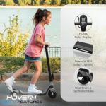 Hover-1 Neo V Foldable Electric Scooter with 250W Rated Brushless Motor, 15 mph Max Speed, 6.5” Wheels, 9 Mile Range Commuting Scooter for Kids & Teens